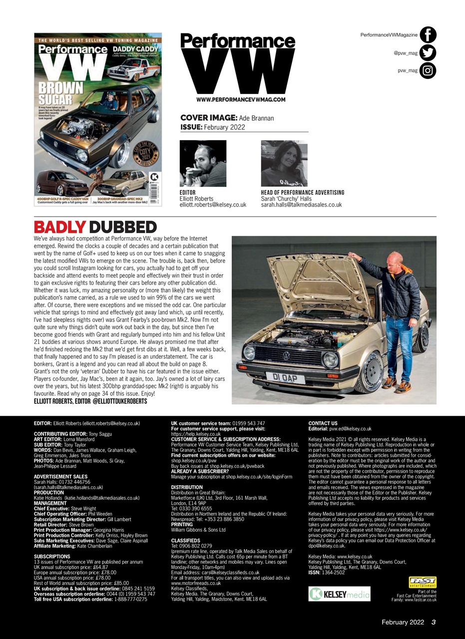Performance VW Preview Pages