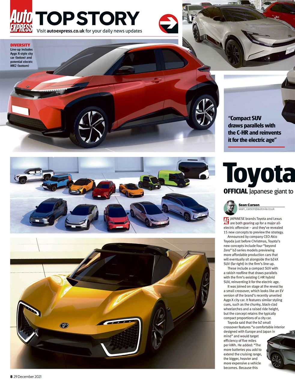 Auto Express Preview Pages