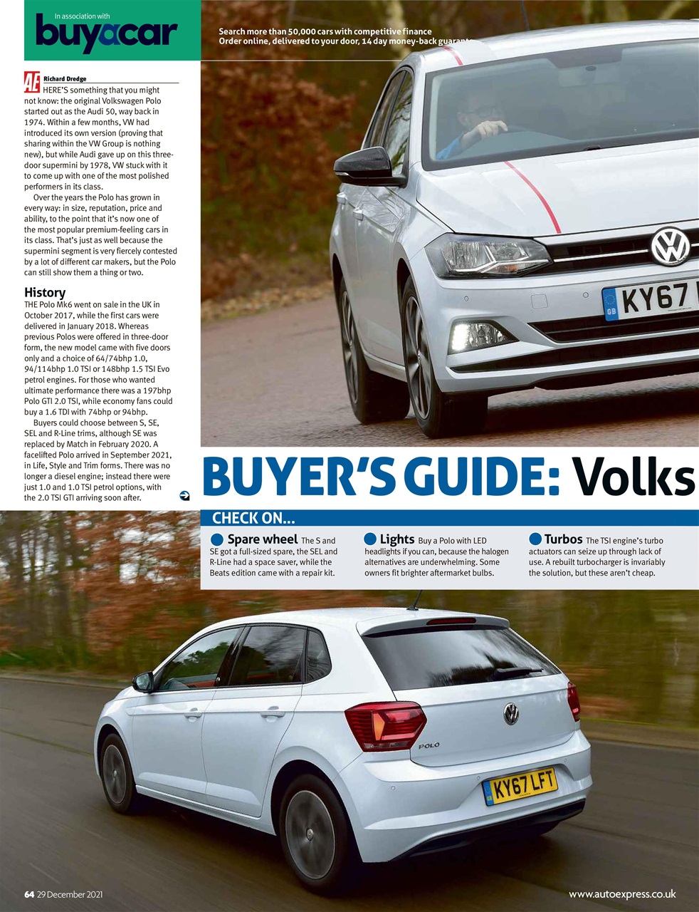 Auto Express Preview Pages
