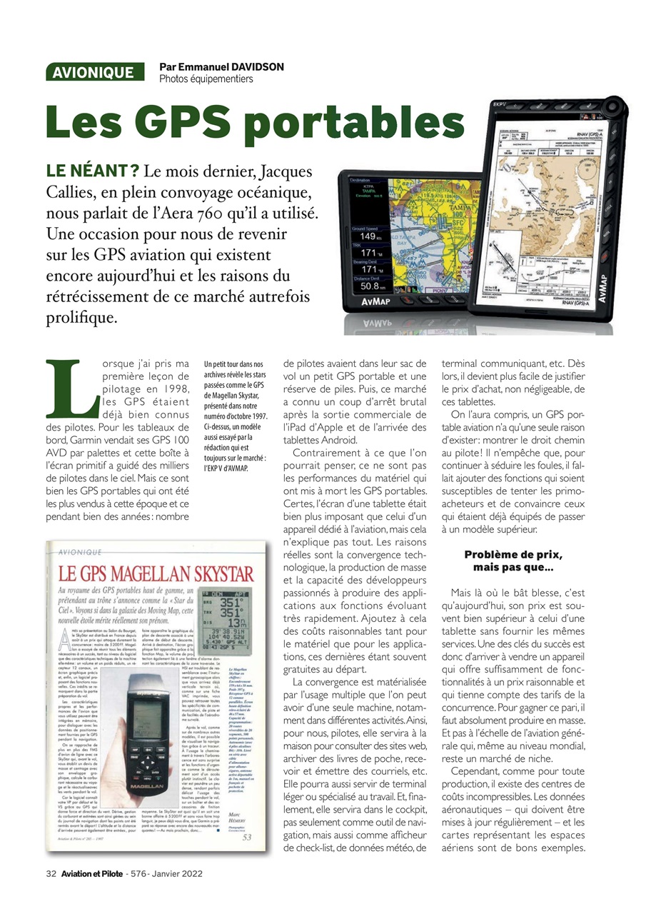 Aviation et Pilote Preview Pages
