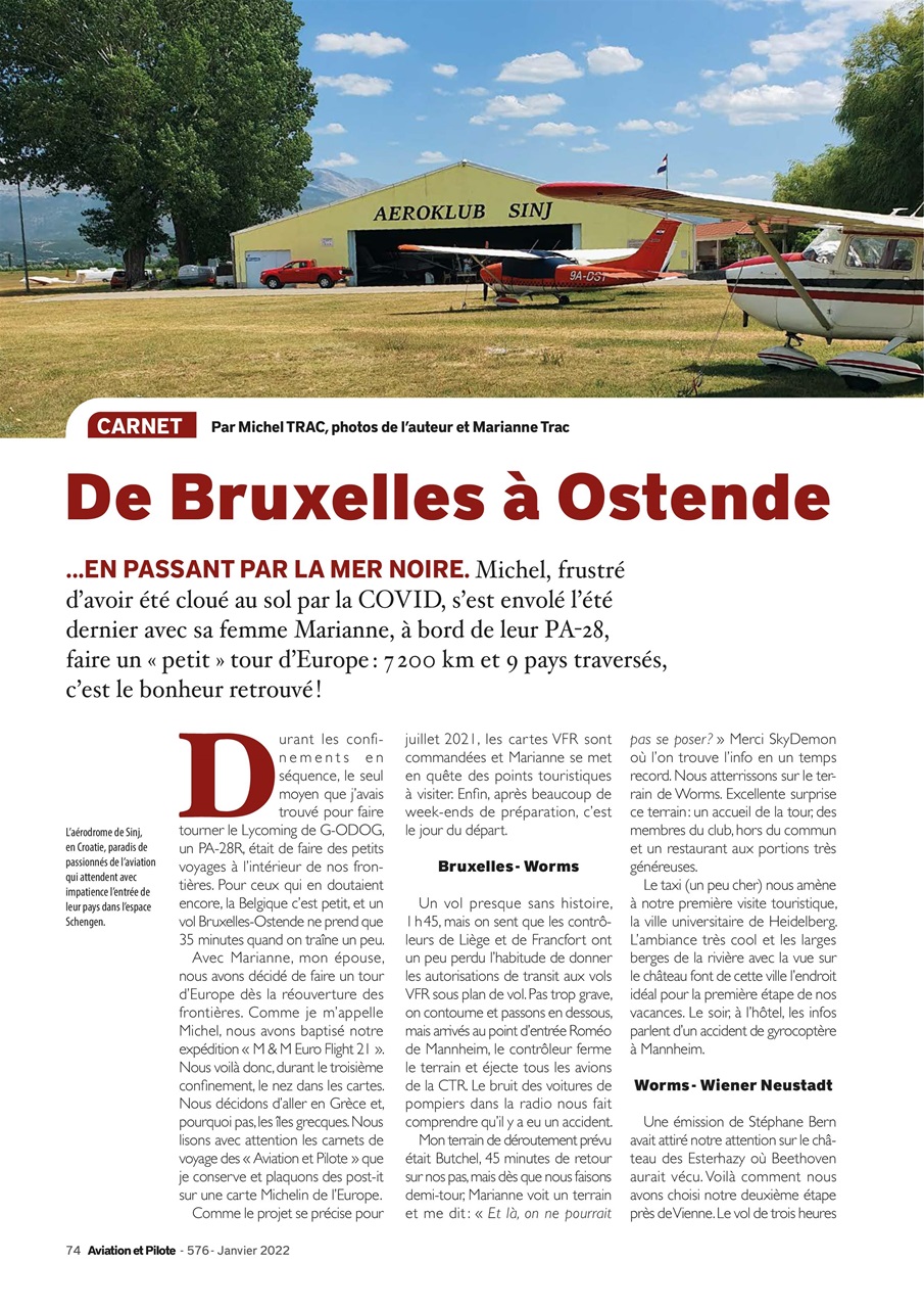 Aviation et Pilote Preview Pages