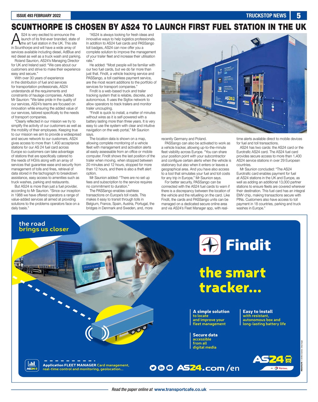 Truckstop News Preview Pages