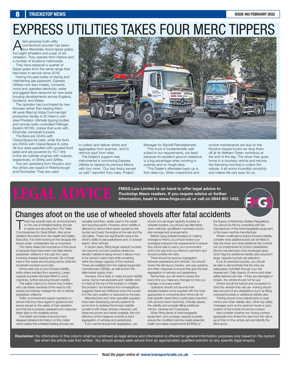 Truckstop News Preview Pages