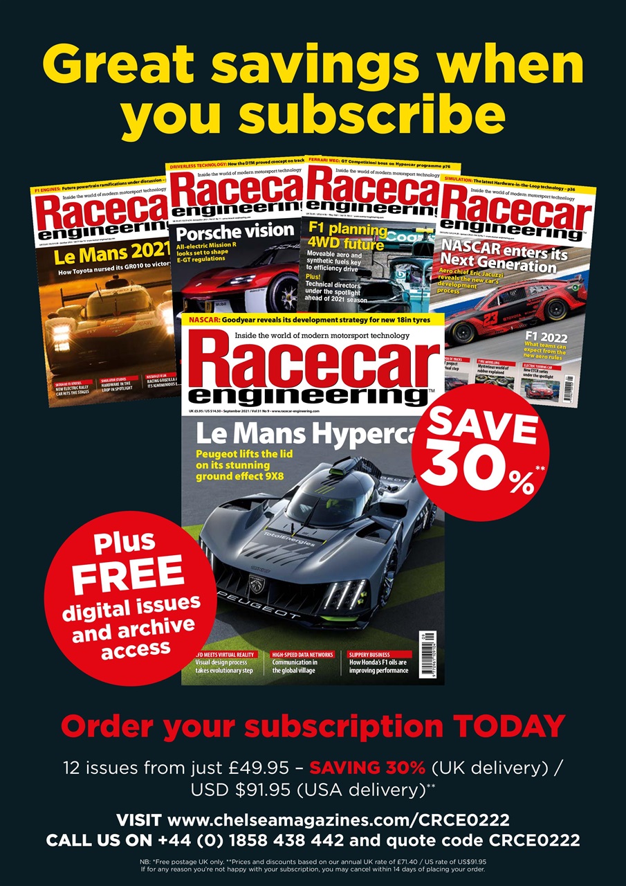 Racecar Engineering Preview Pages