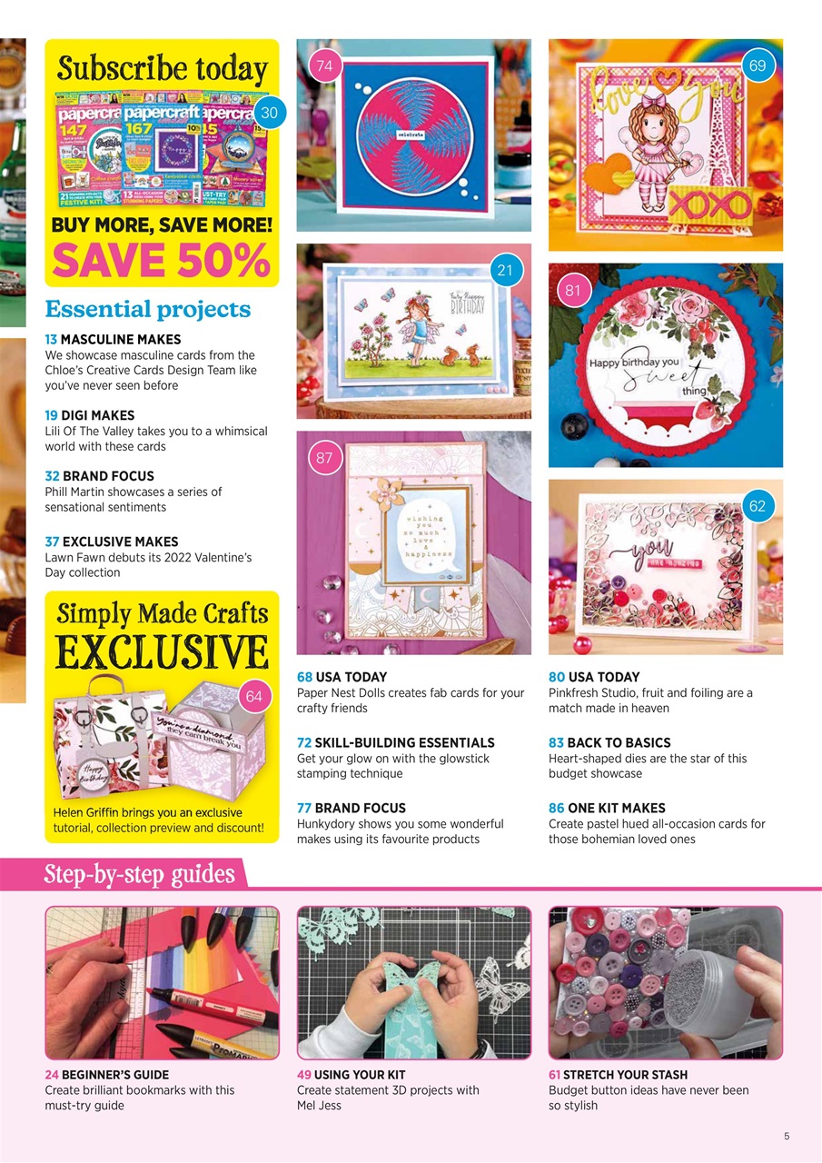 Papercraft Essentials Preview Pages
