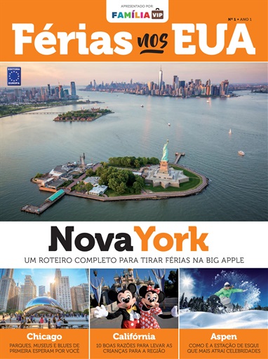 Férias no Brasil e Férias EUA issue 