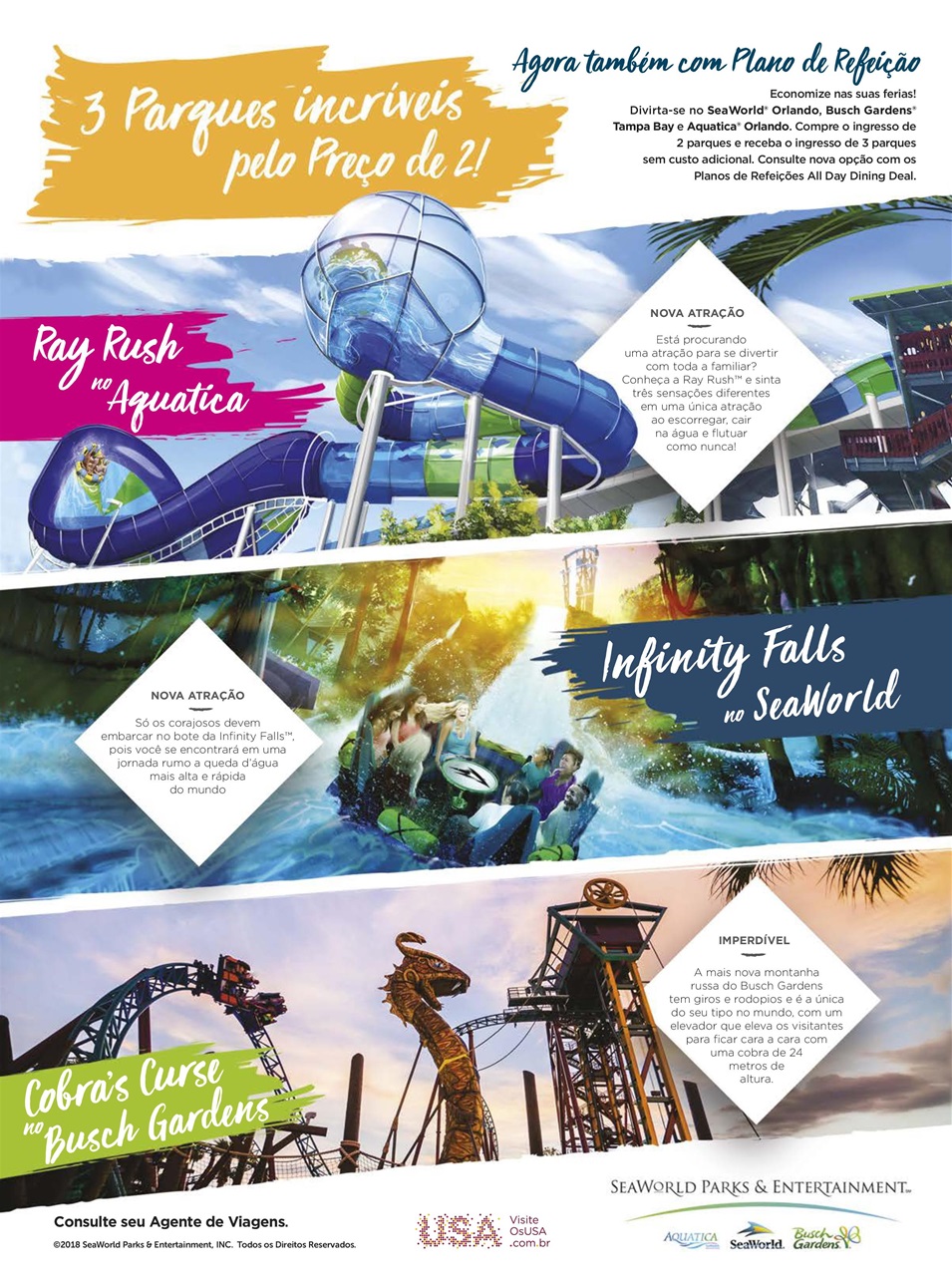 Férias no Brasil e Férias EUA Preview Pages