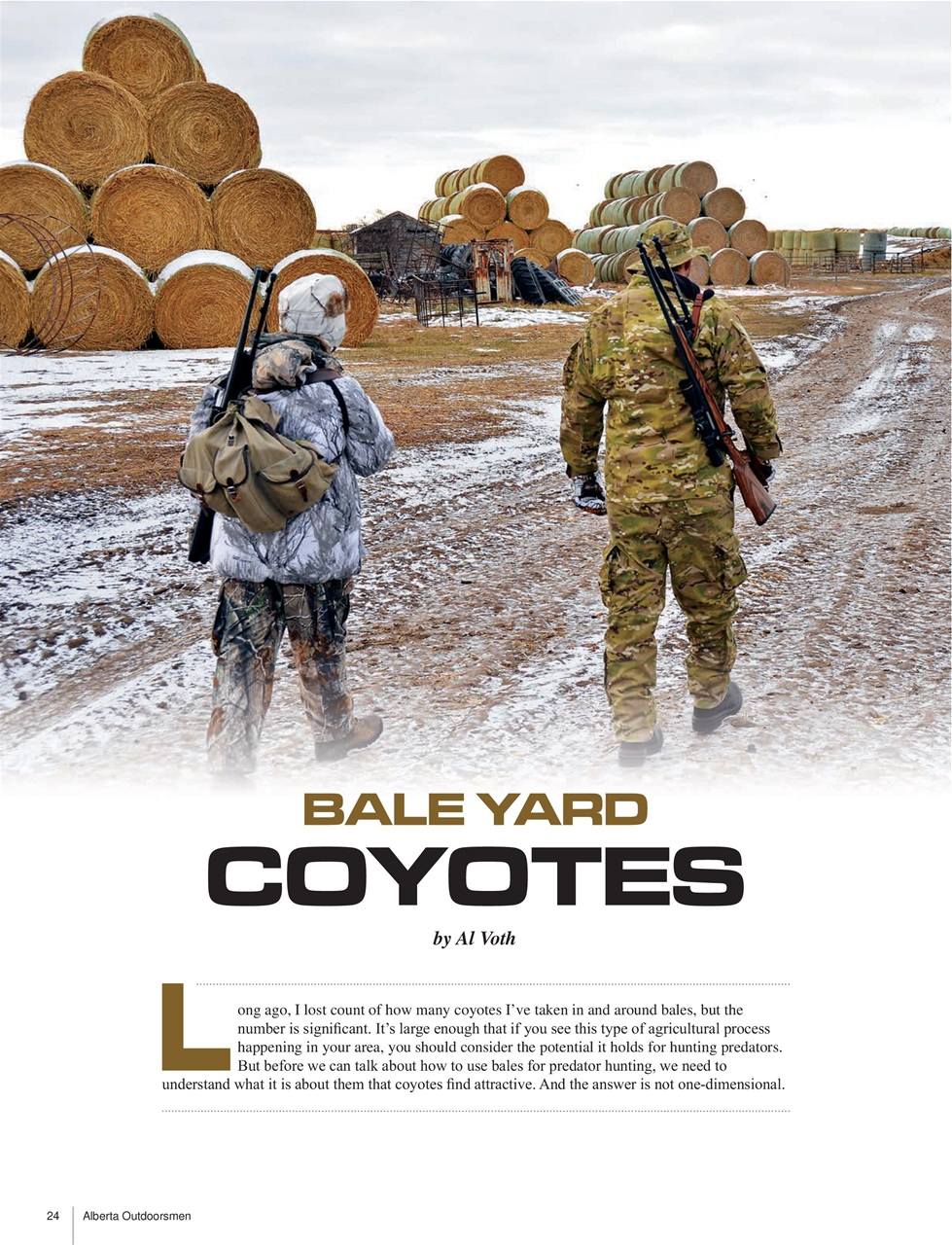 Alberta Outdoors Preview Pages