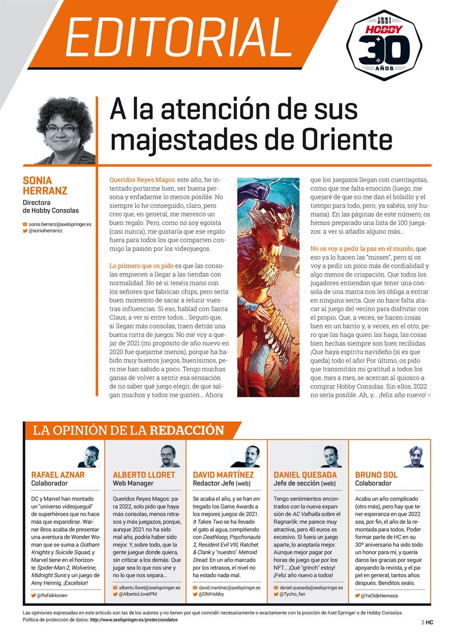 Hobby Consolas Preview Pages