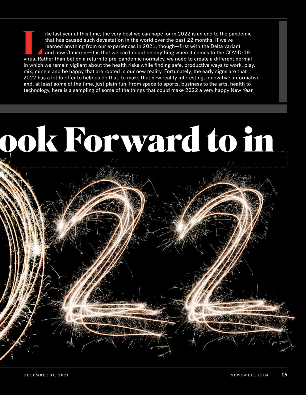 Newsweek International Preview Pages