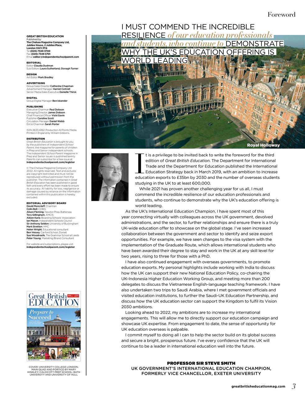 Independent School Parent Preview Pages