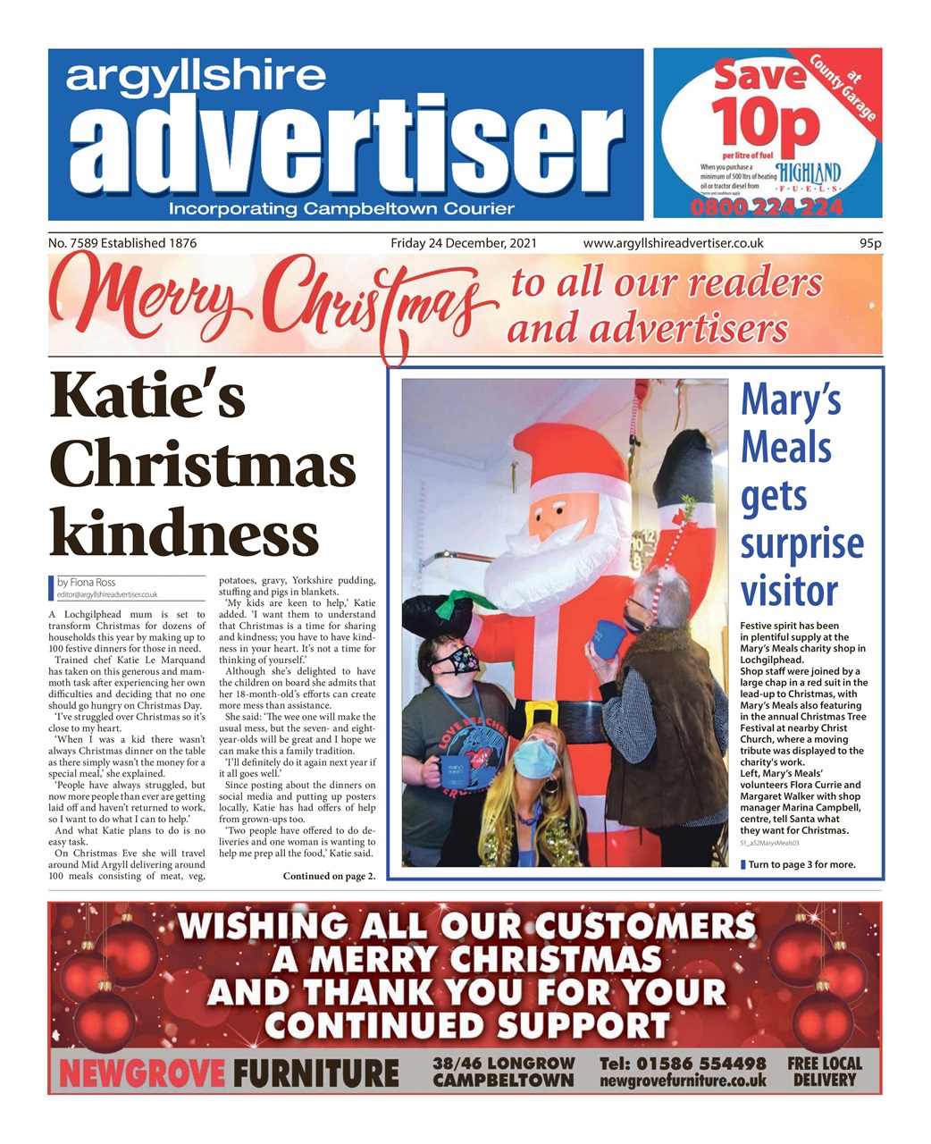 Argyllshire Advertiser Preview Pages
