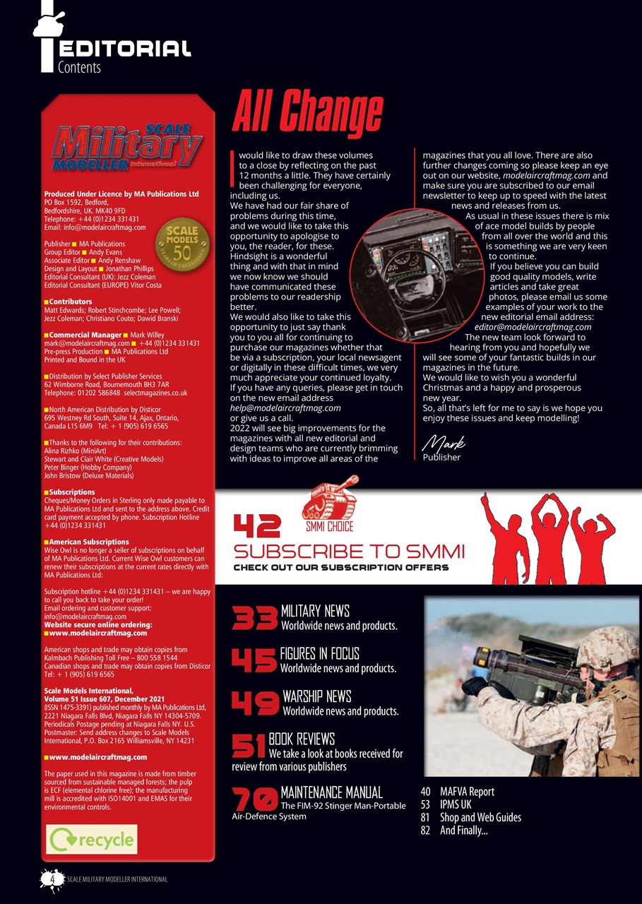 Scale Aviation and Military Modeller International (M) Preview Pages