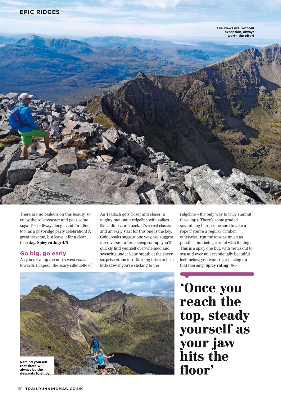 Trail Running Preview Pages