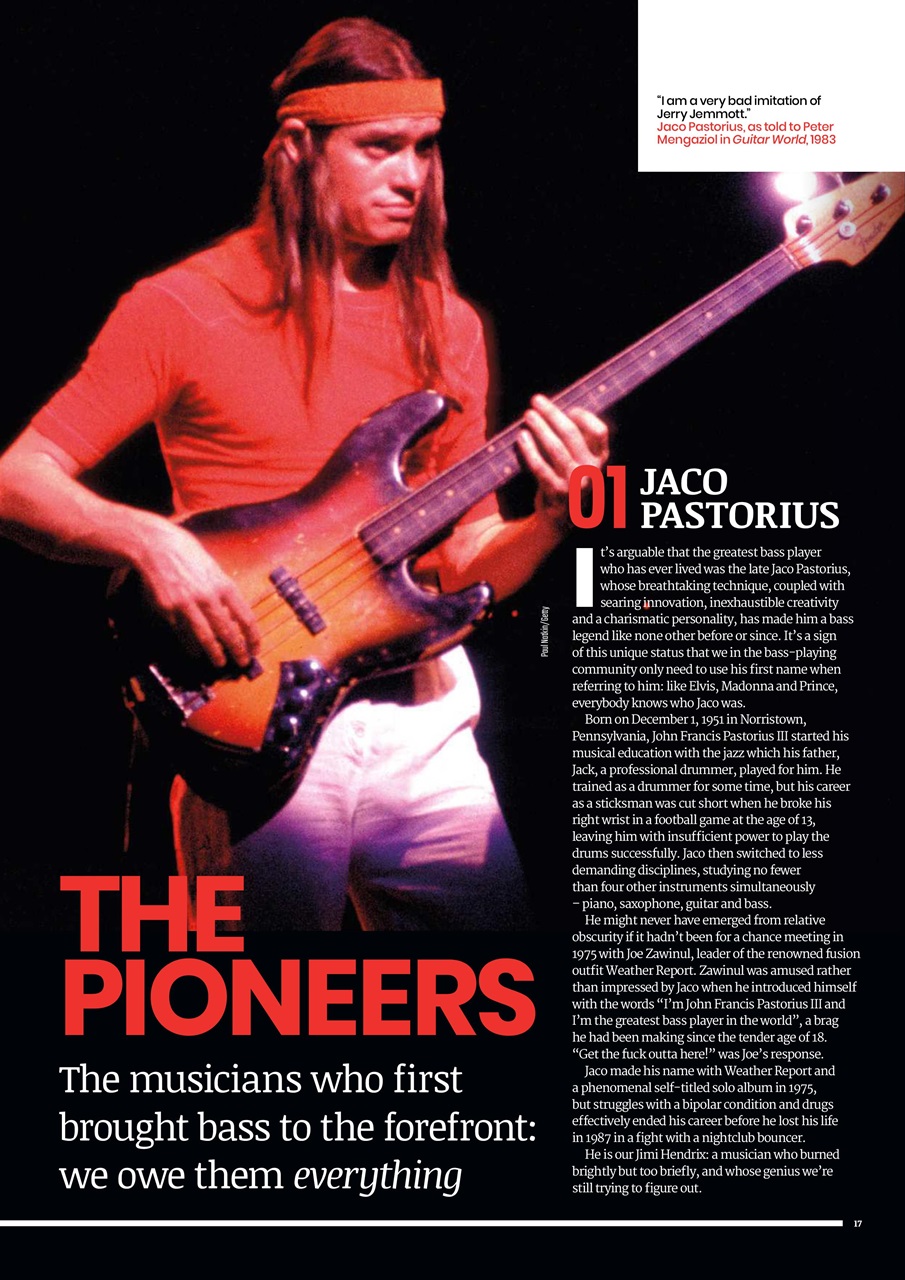 Bass Player UK Preview Pages
