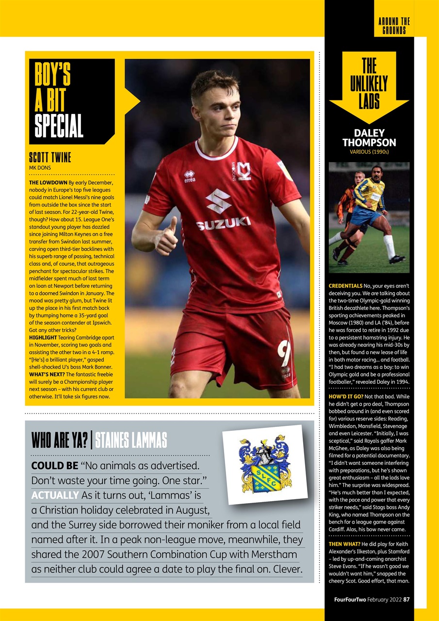 FourFourTwo Preview Pages