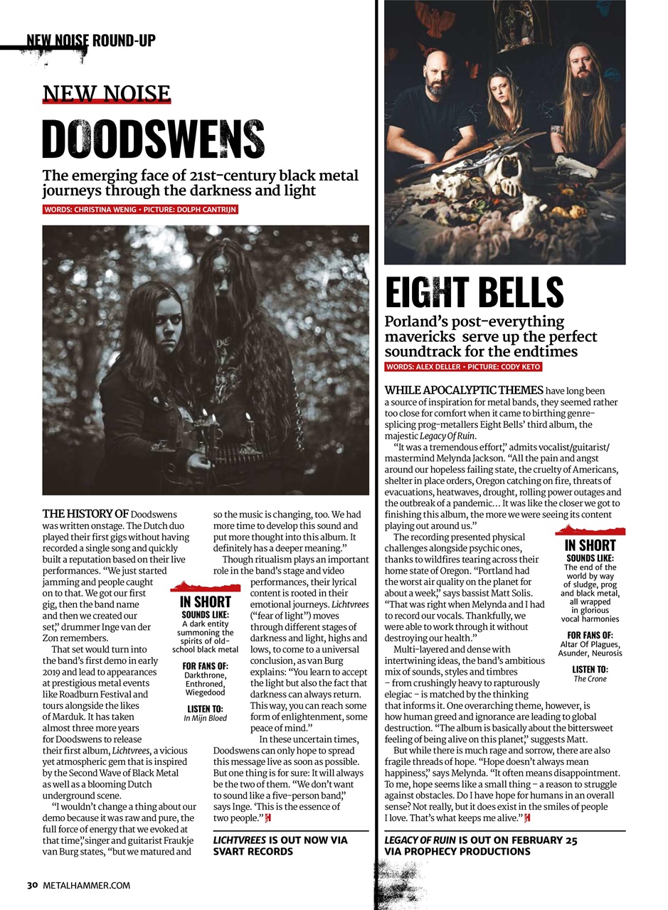 Metal Hammer Preview Pages