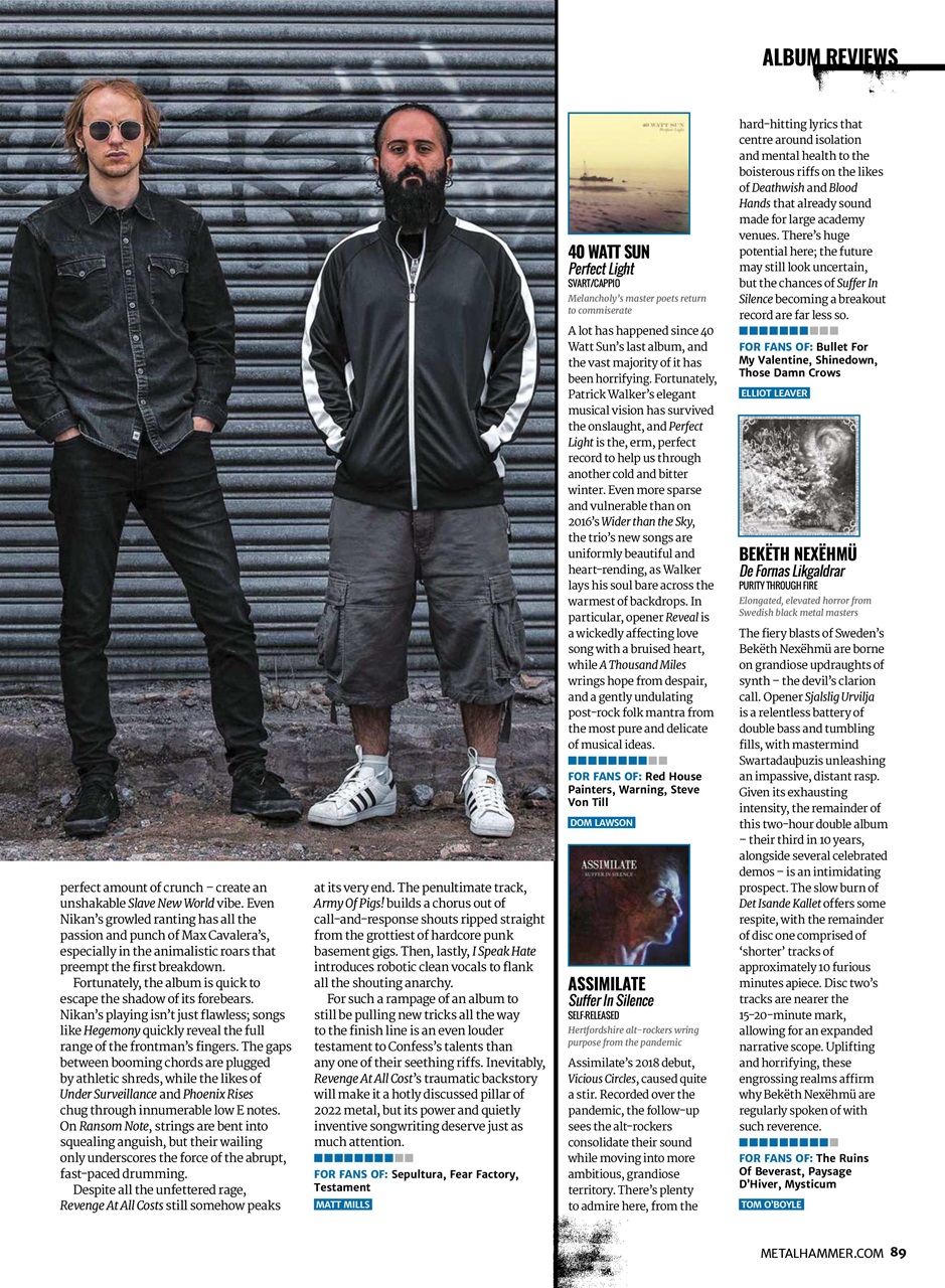 Metal Hammer Preview Pages