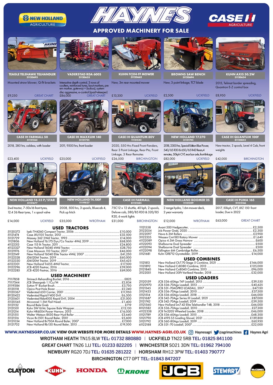 Farm Machinery Preview Pages