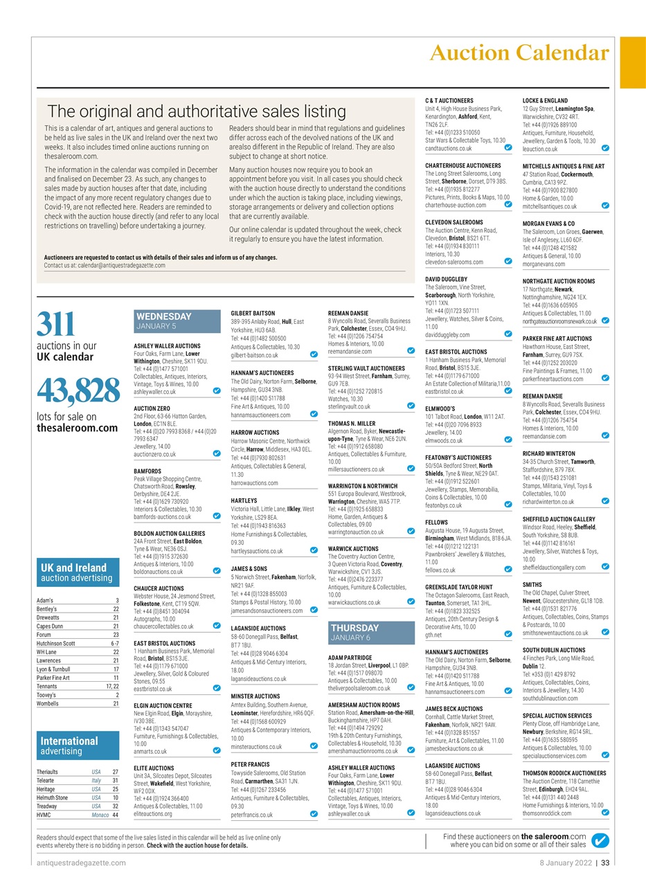 Antiques Trade Gazette Preview Pages