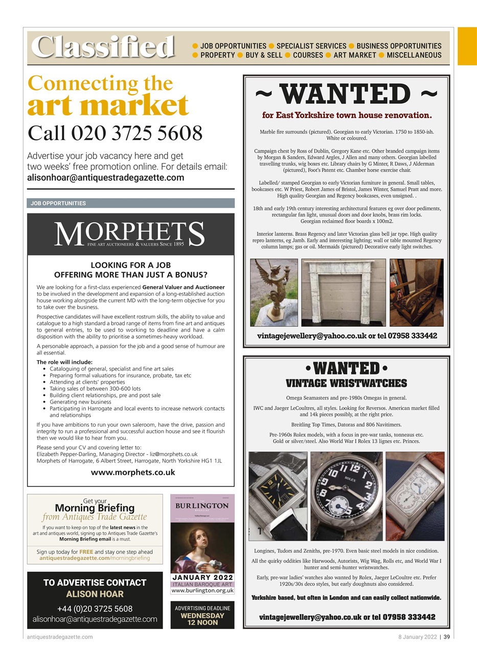 Antiques Trade Gazette Preview Pages