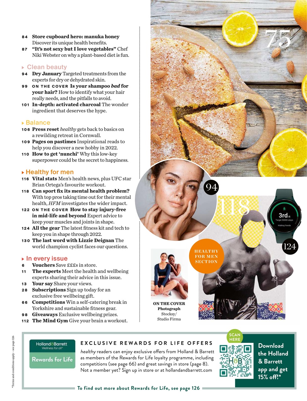 Healthy Magazine Preview Pages
