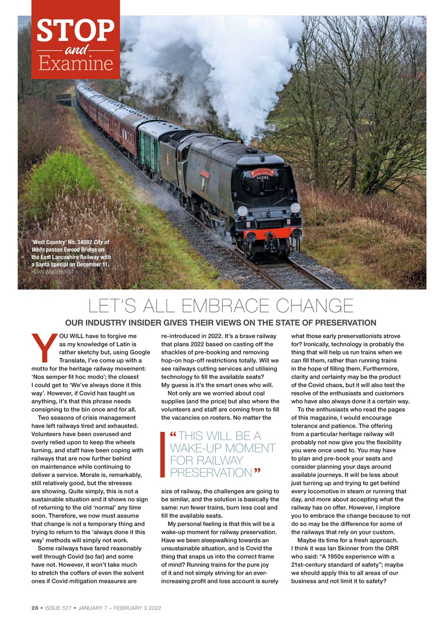 Steam Railway Preview Pages