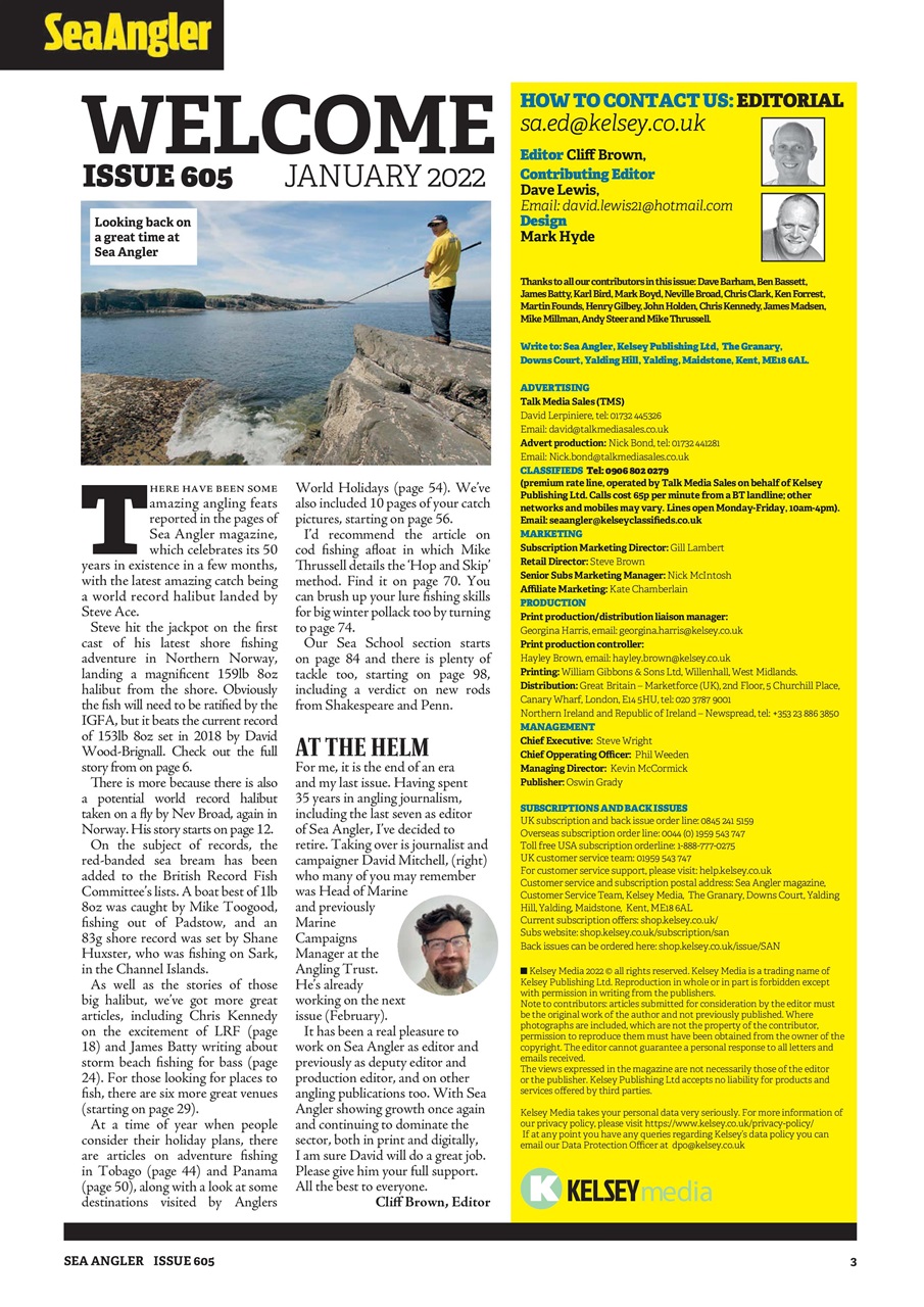 Sea Angler Preview Pages