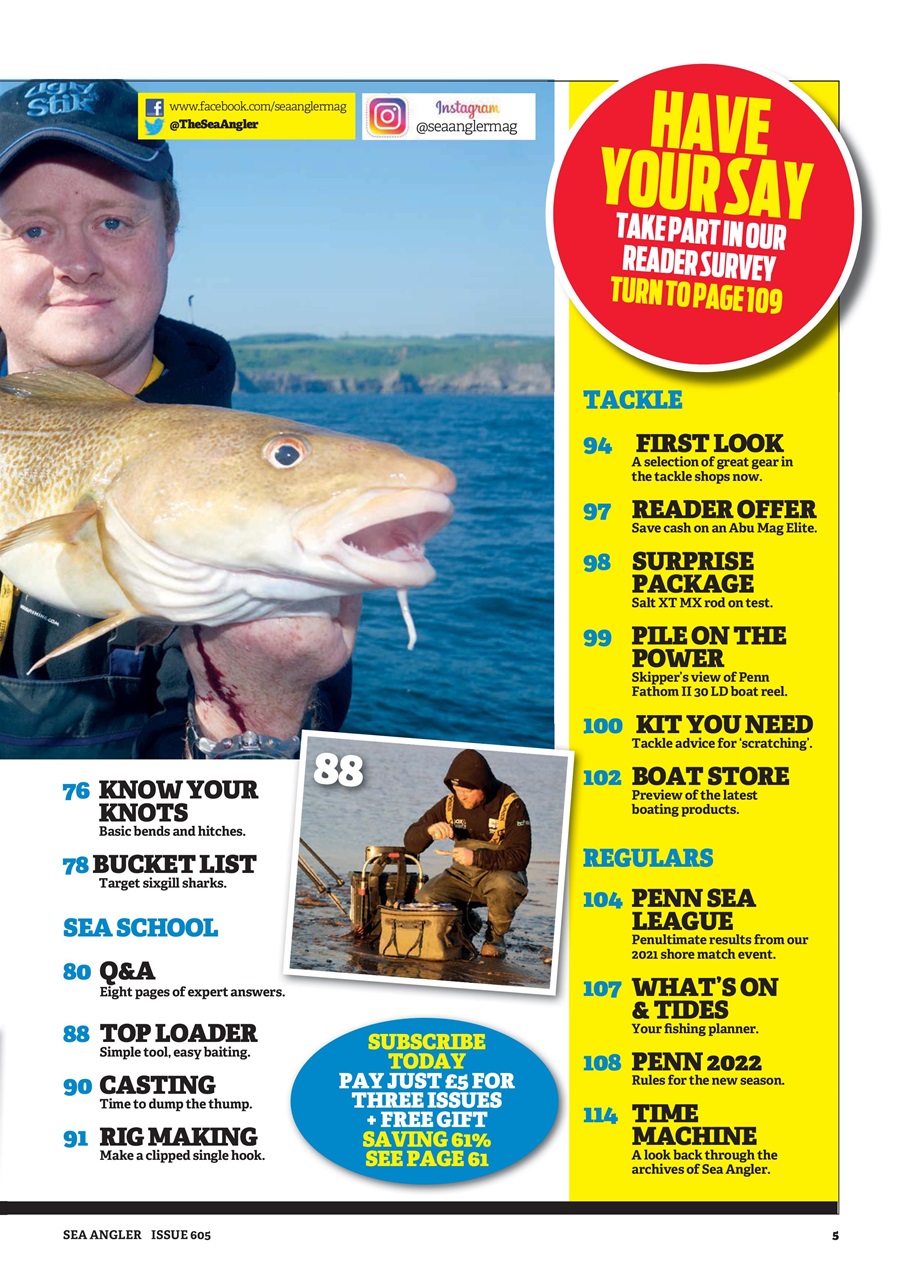 Sea Angler Preview Pages