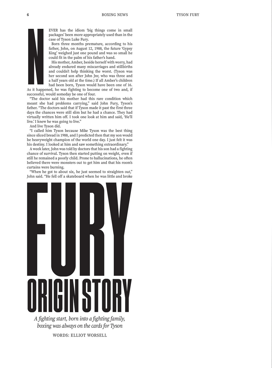 Boxing News Presents Preview Pages