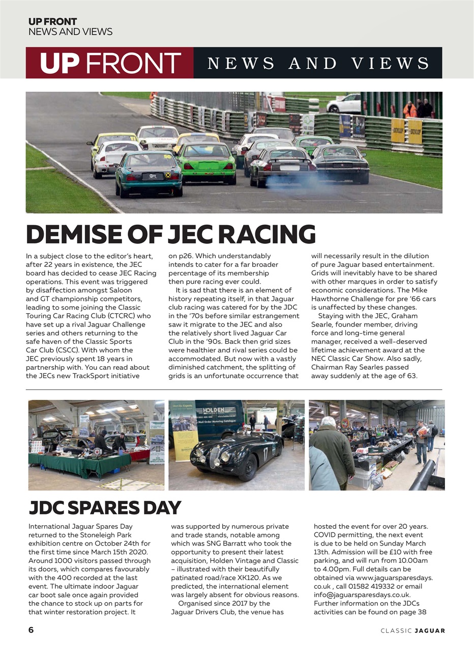 Classic Jaguar Preview Pages