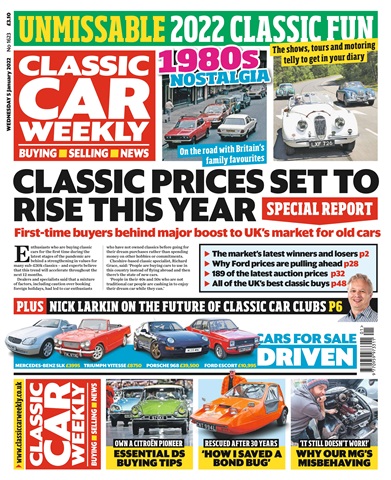 Classic Car Weekly issue 05-Jan-22
