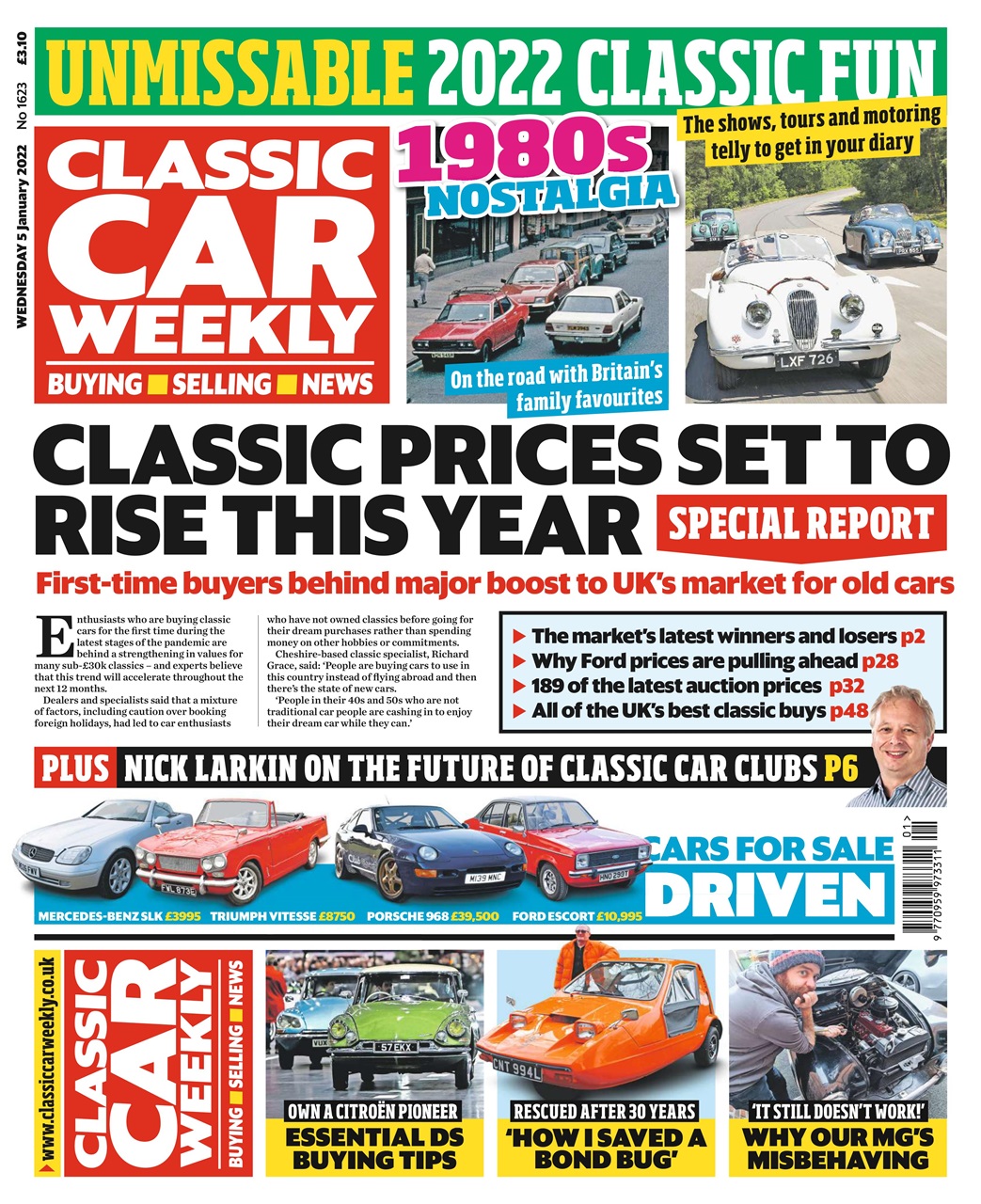 Classic Car Weekly Preview Pages