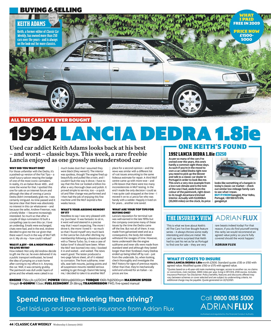 Classic Car Weekly Preview Pages