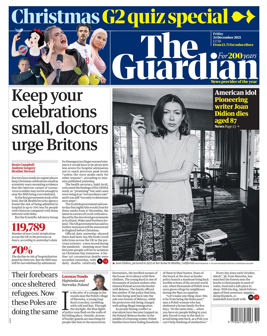 The Guardian Newspaper Preview Pages