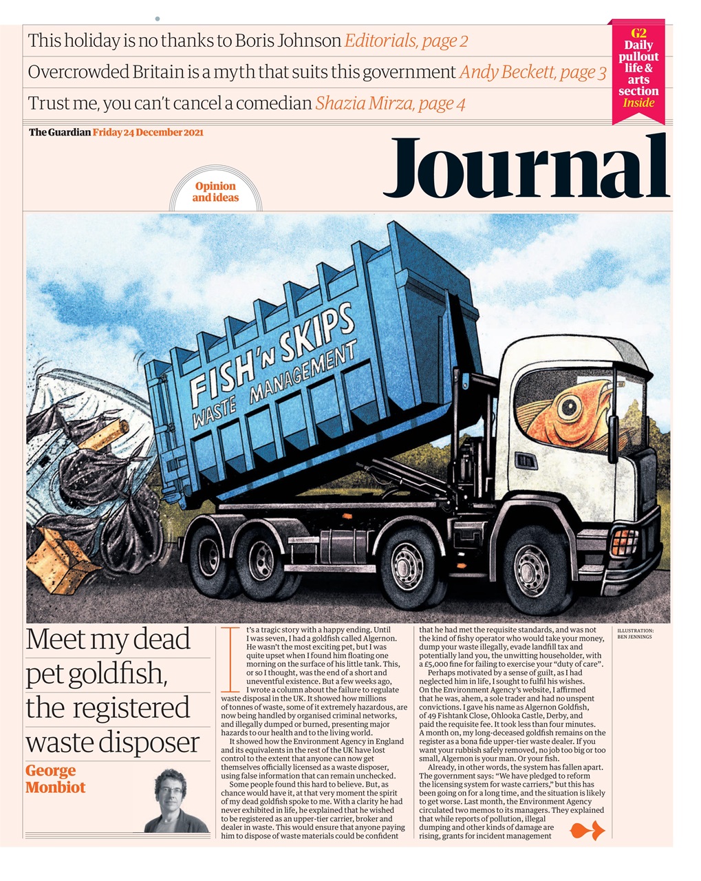 The Guardian Newspaper Preview Pages