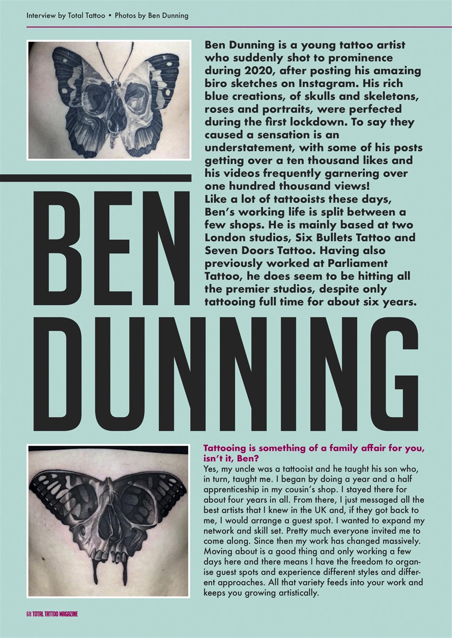 Total Tattoo Preview Pages