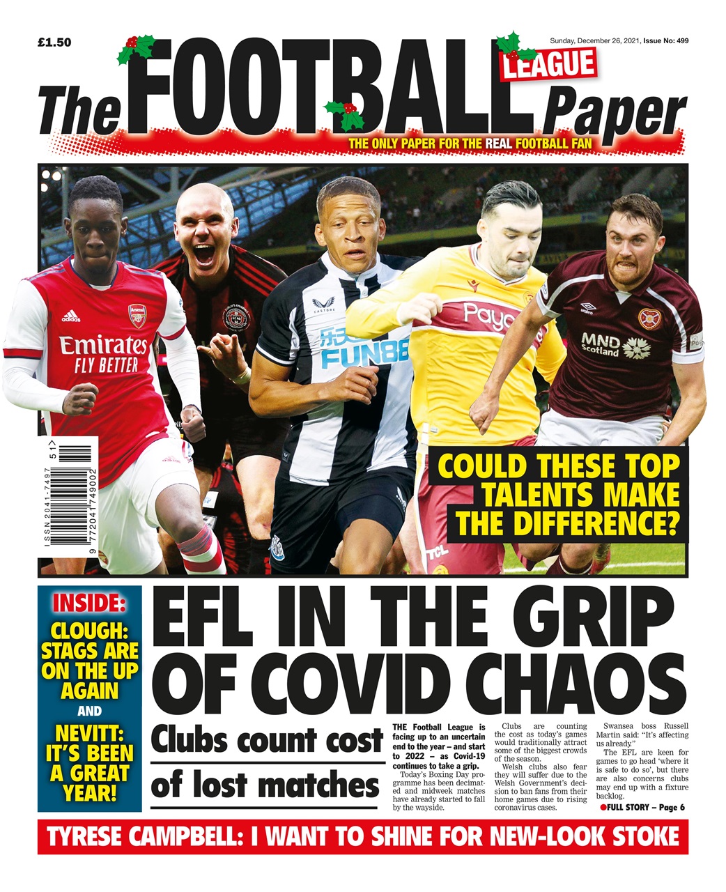 The Football League Paper Preview Pages