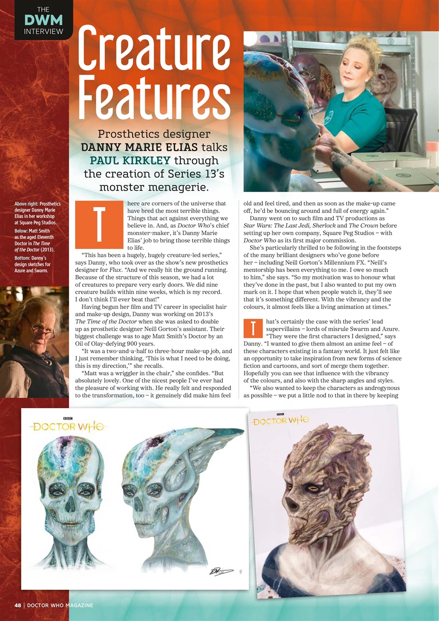 Doctor Who Magazine Preview Pages