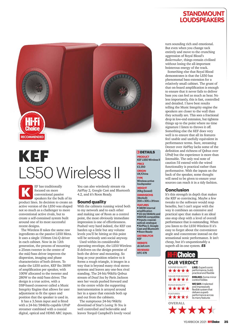 Hi-Fi Choice Preview Pages