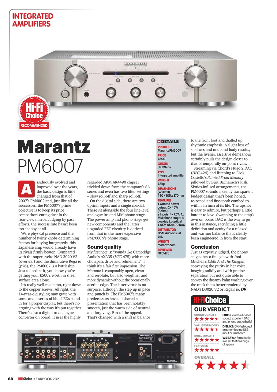 Hi-Fi Choice Preview Pages