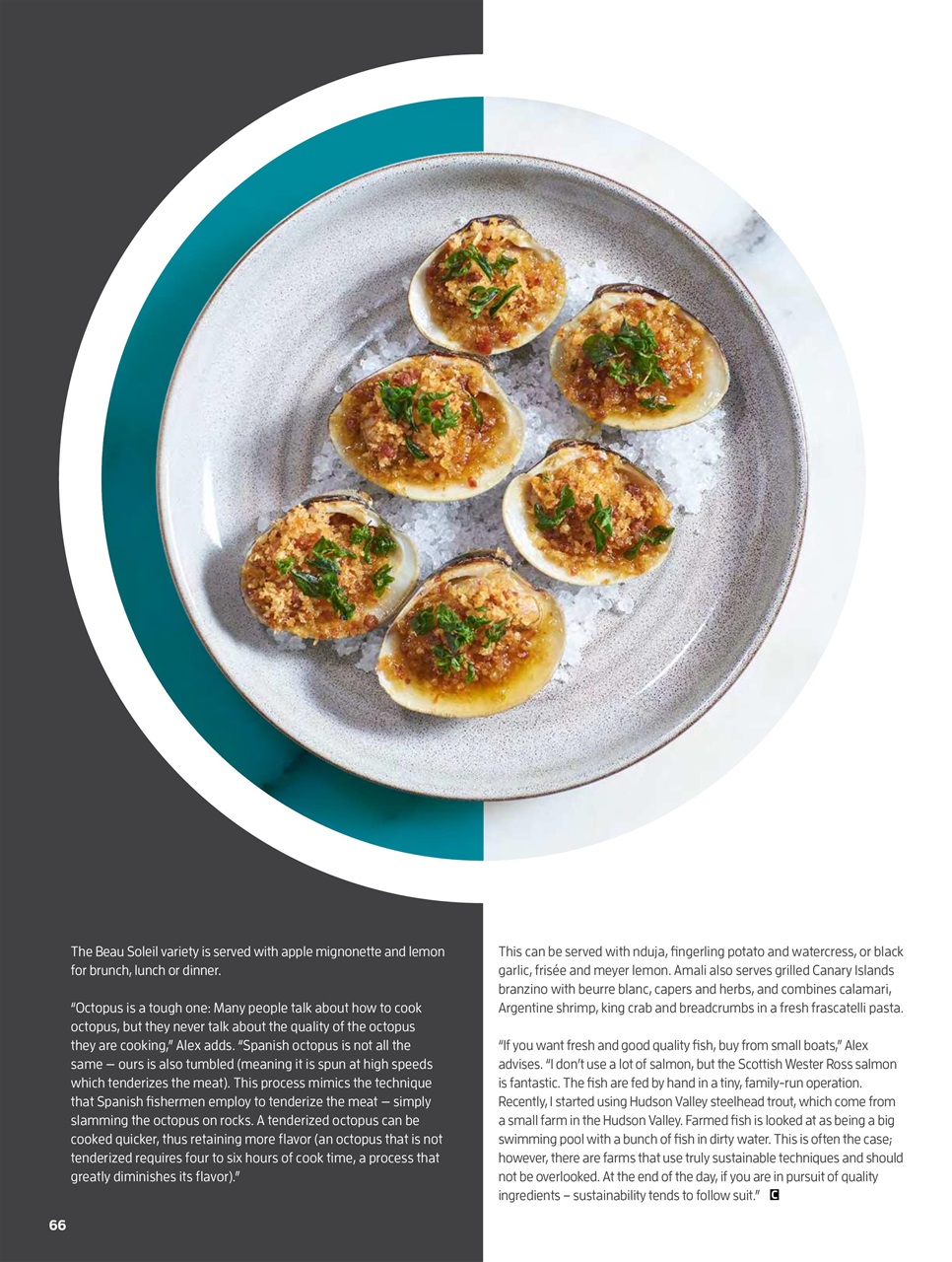 Chef & Restaurant USA Magazine Preview Pages