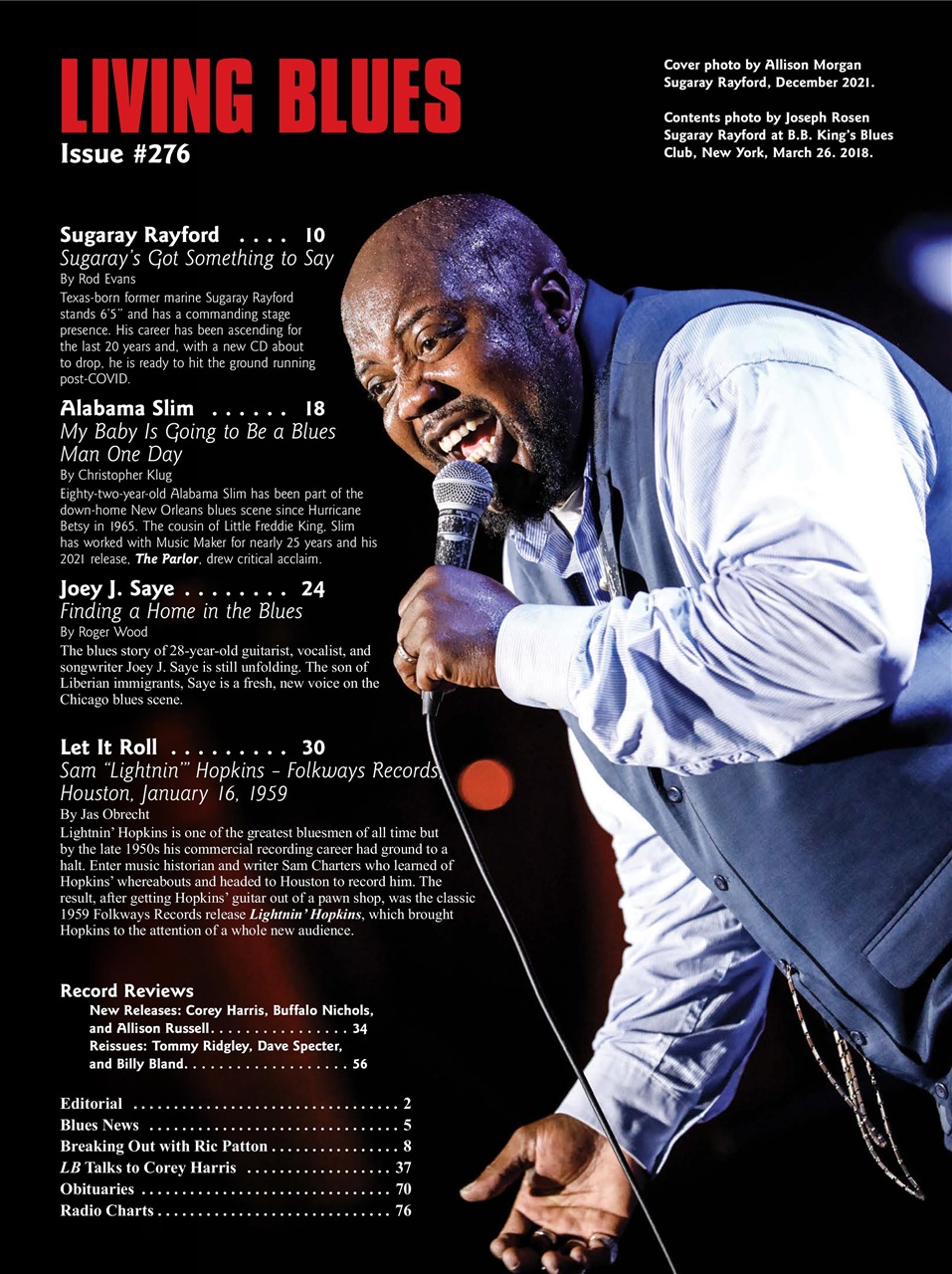 Living Blues Preview Pages