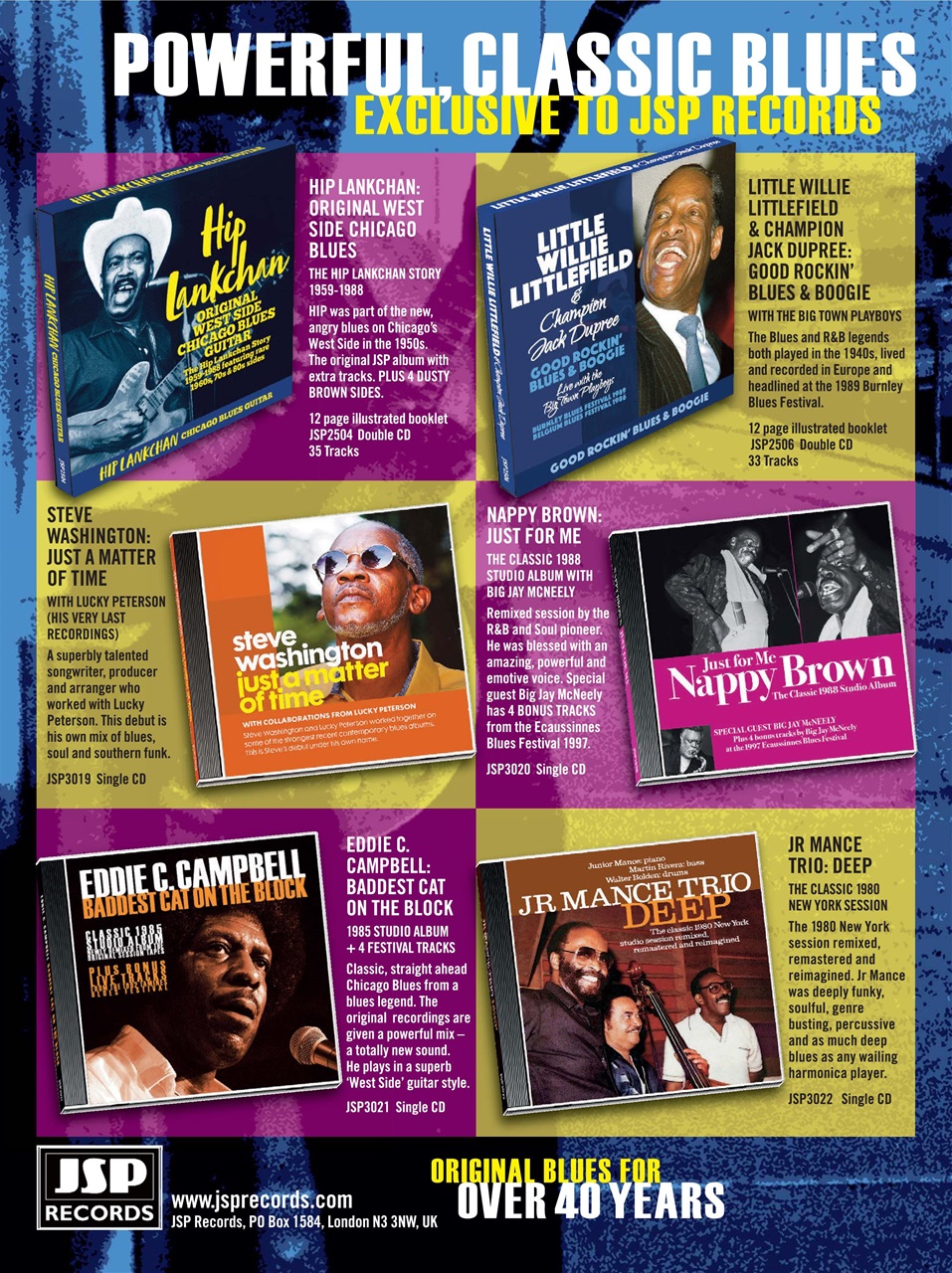 Living Blues Preview Pages