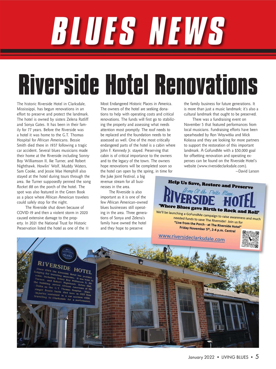 Living Blues Preview Pages