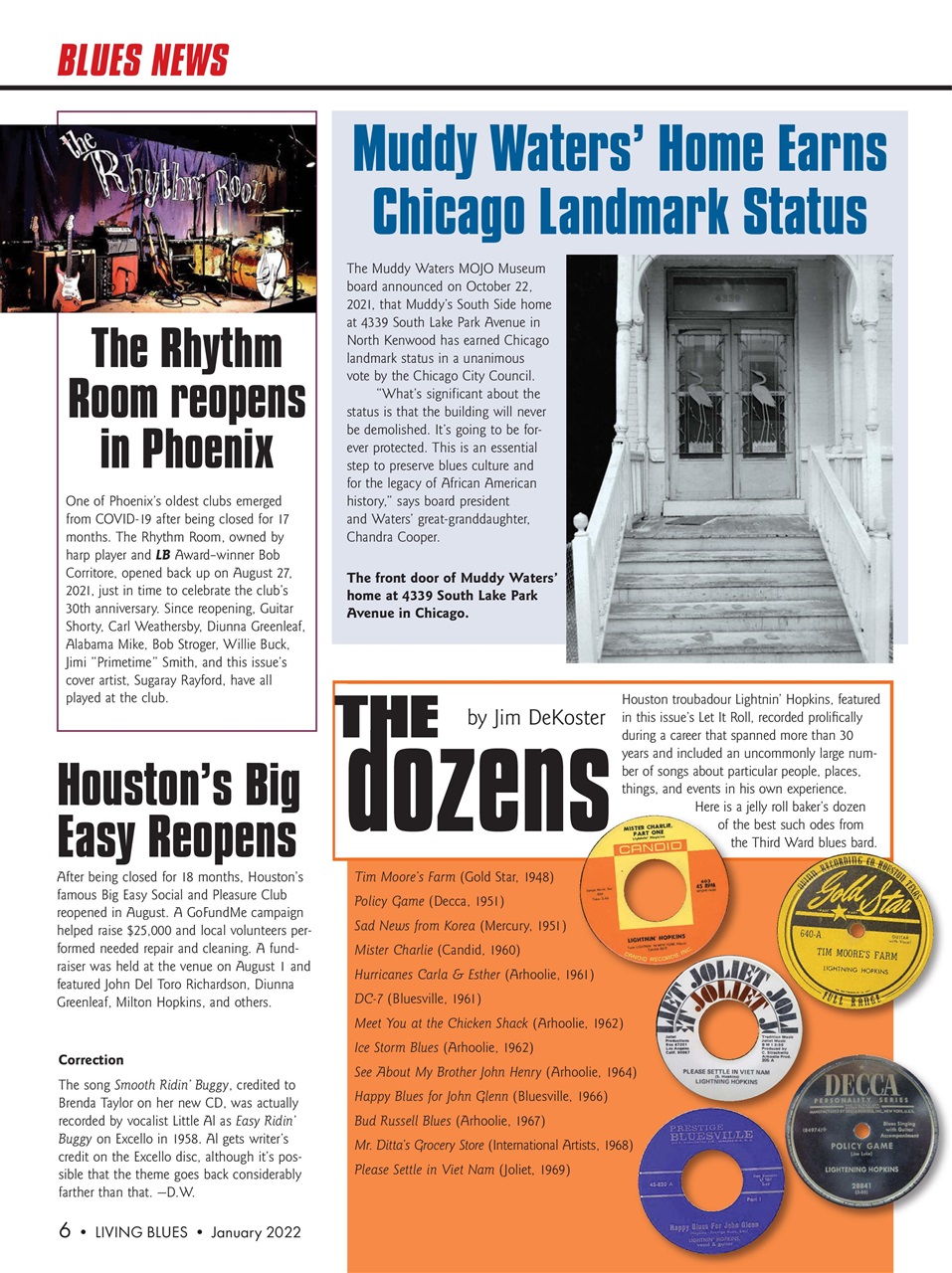 Living Blues Preview Pages