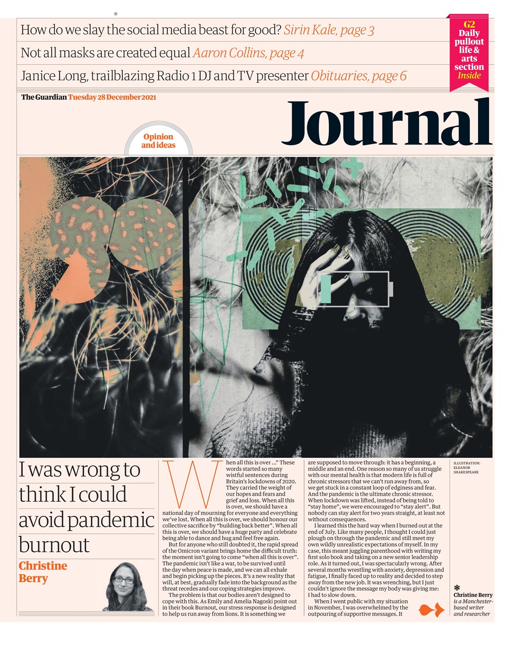 The Guardian Newspaper Preview Pages