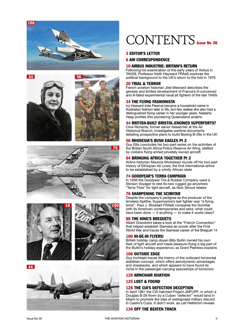 The Aviation Historian Magazine Preview Pages