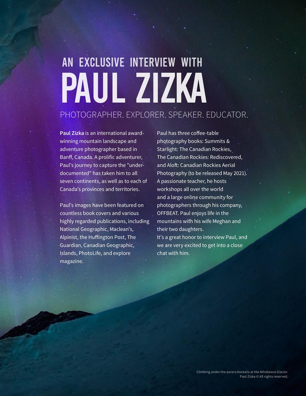 Lens Magazine Preview Pages