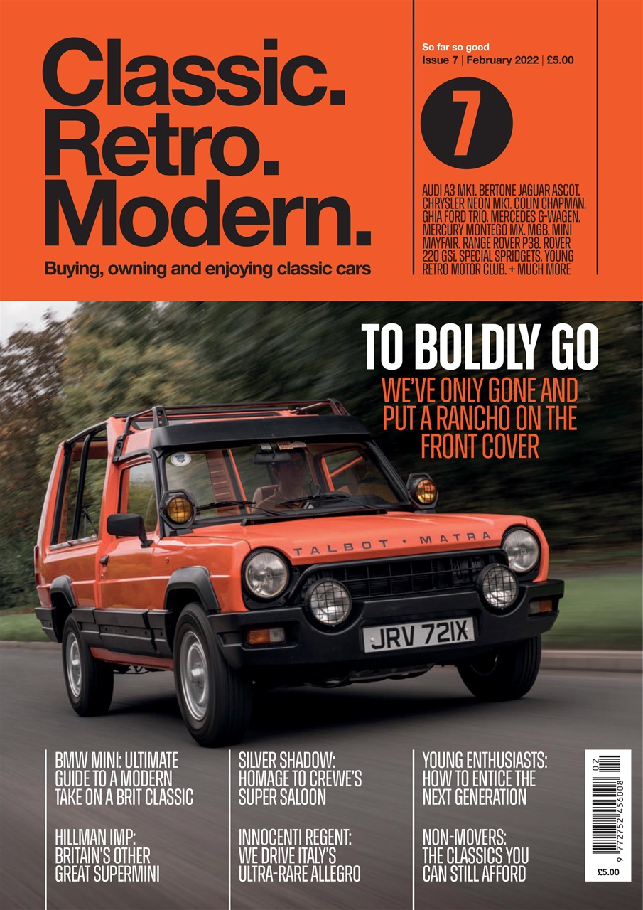 Classic Retro Modern Magazine Preview Pages